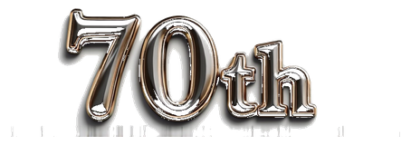 70th logo